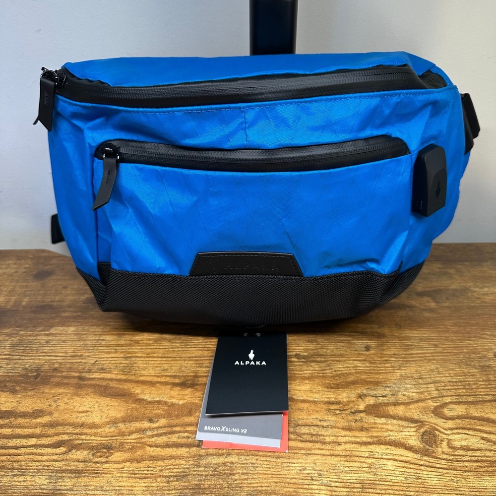 NEW Alpaka Bravo X Sling V2 Bahama Blue X-Pac VX21 Weatherproof Bag